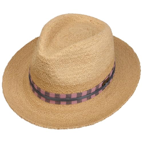 stetson-veluro-fedora-strohhut-mit-uv-schutz-40-fr-hling-sommer image 6