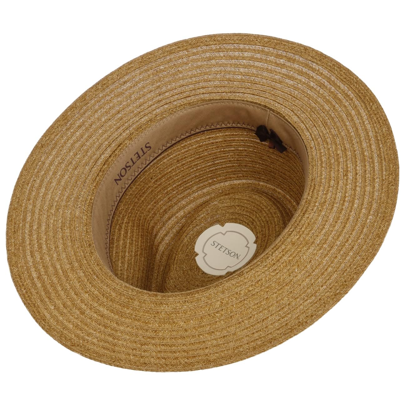 stetson-mandeco-toyo-strohhut-traveller-natur-mit-lederband-unisex image 3