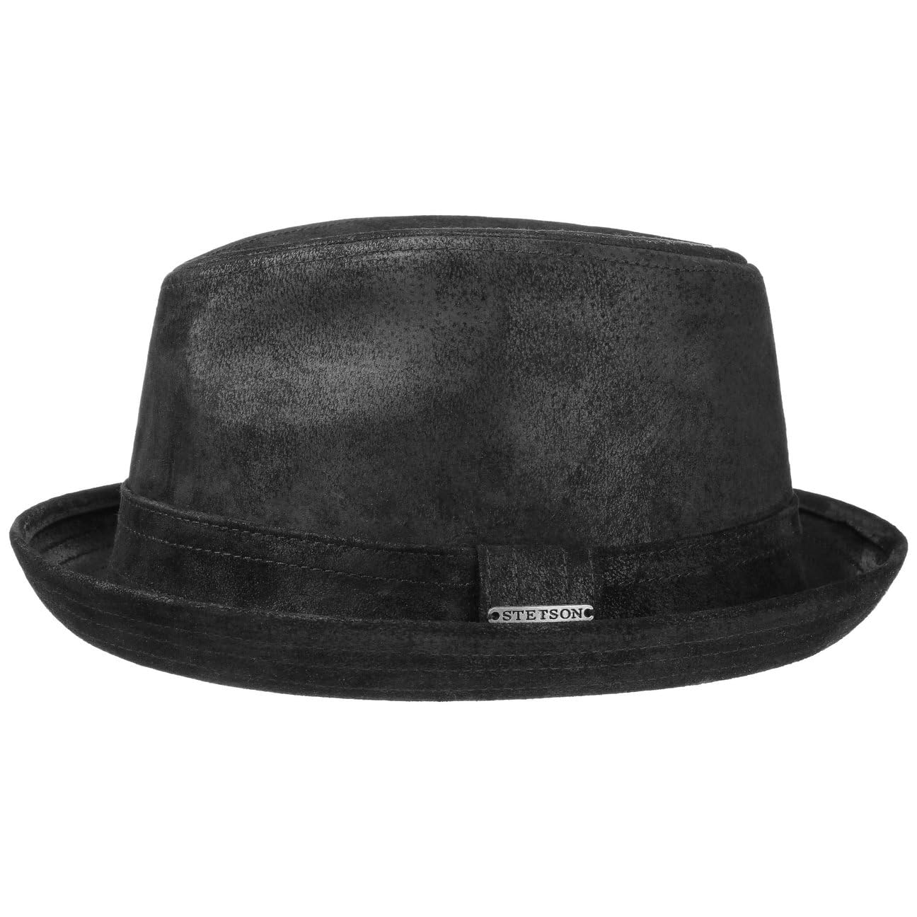 stetson-stratoliner-radcliff-player-lederhut-pork-pie-leder-fedora-ledertrilby-b image 1