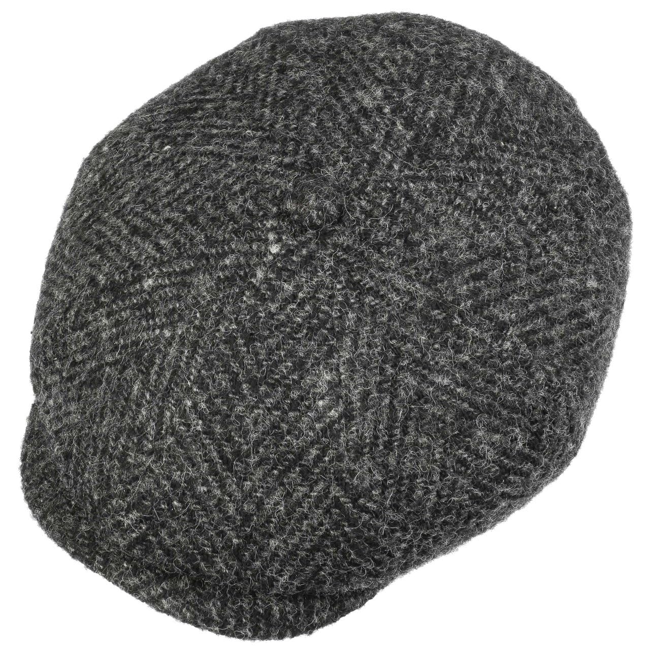 stetson-hatteras-herringbone-flatcap-schirmm-tze-schurwolle-schwarz image 4
