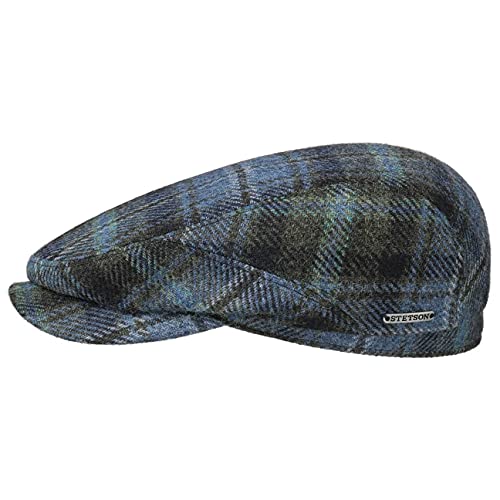 stetson-driftwood-wool-check-flatcap-aus-100-wolle-mit-karomuster-herren image 6