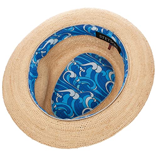 stetson-risola-crochet-player-strohhut-natur-mit-ripsband image 8