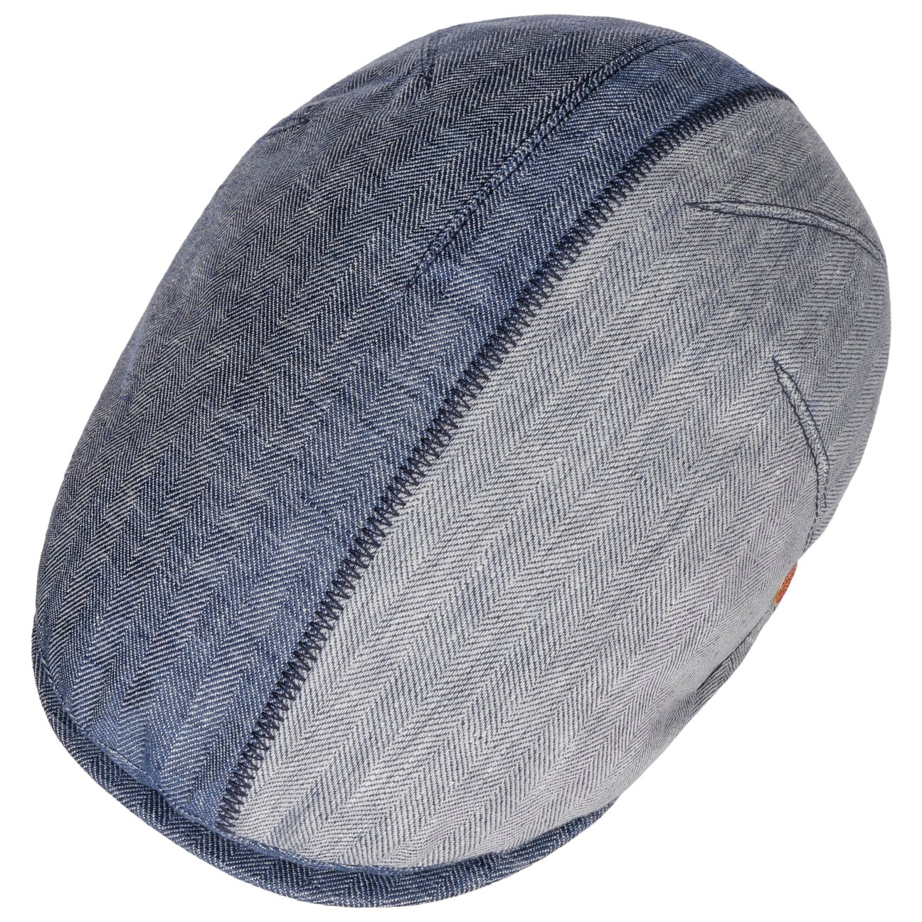 mayser-jasper-twotone-leinen-flatcap-herren-fischgr-t-zweifarbig image 3