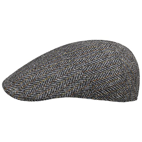 stetson-herringbone-harris-tweed-ivy-flatcap-made-in-germany image 7