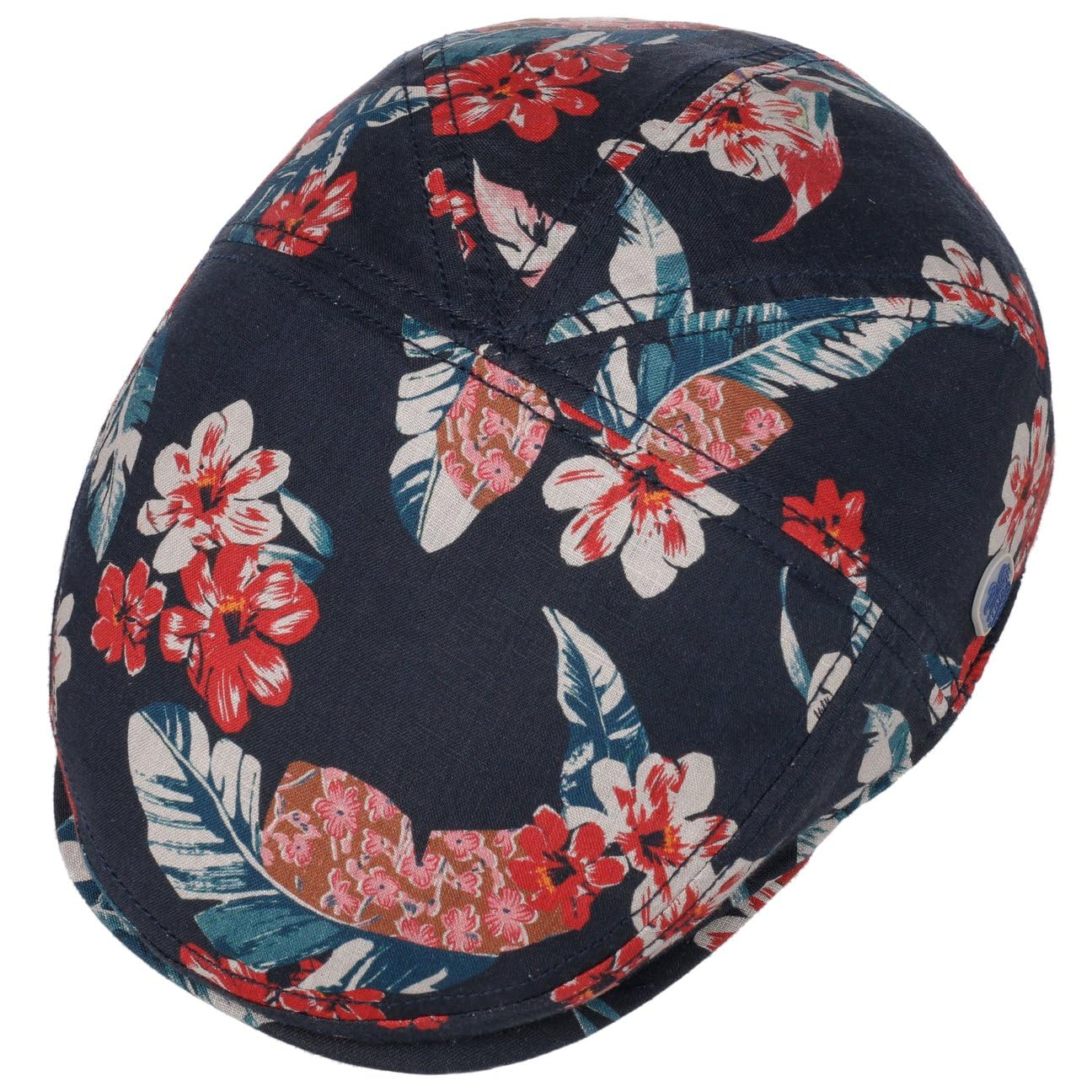 stetson-flowlin-flatcap-blumenprint-leinen-mehrfarbig-damen-herren image 4