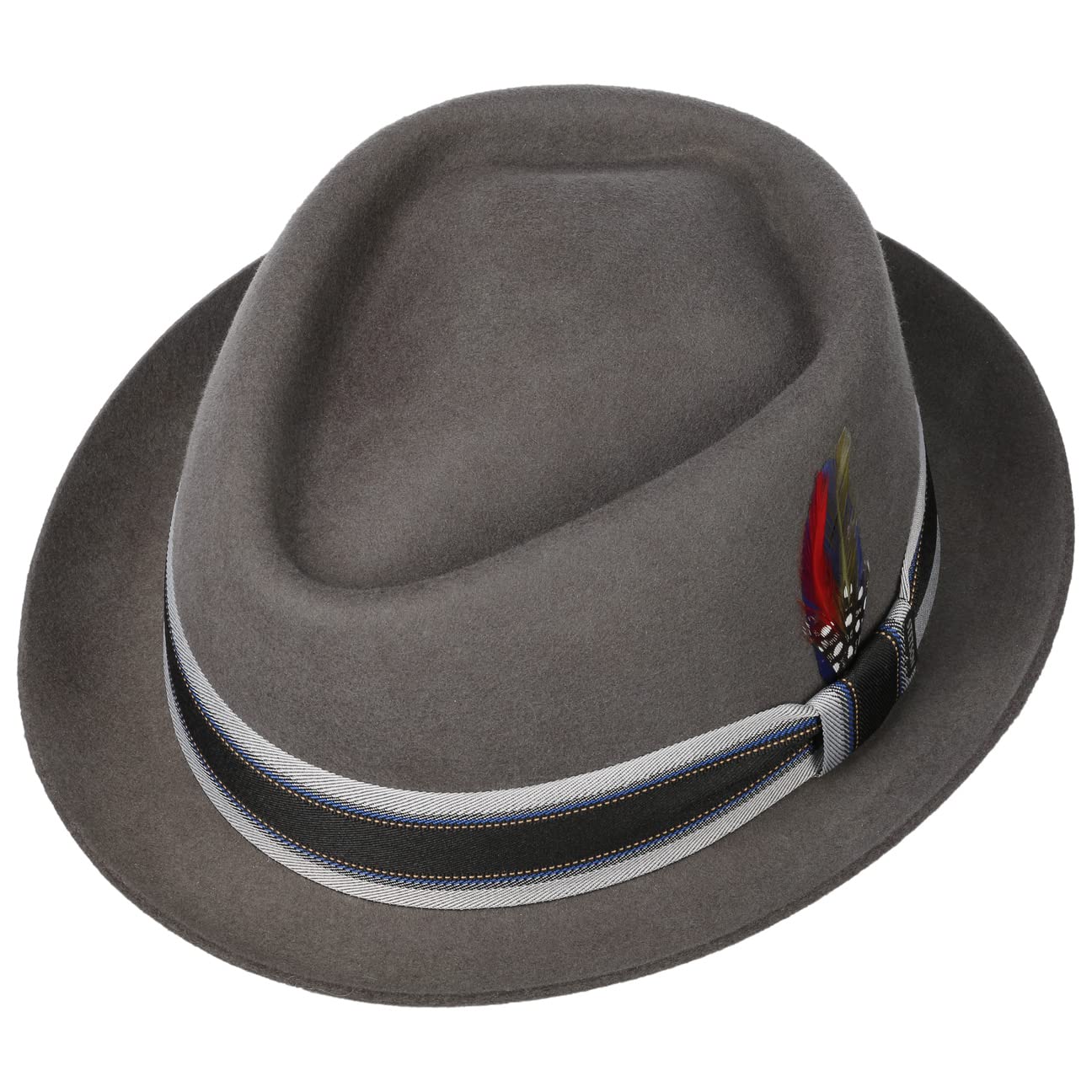 stetson-lancover-diamond-pork-pie-wollhut-schwarz-herren image 4