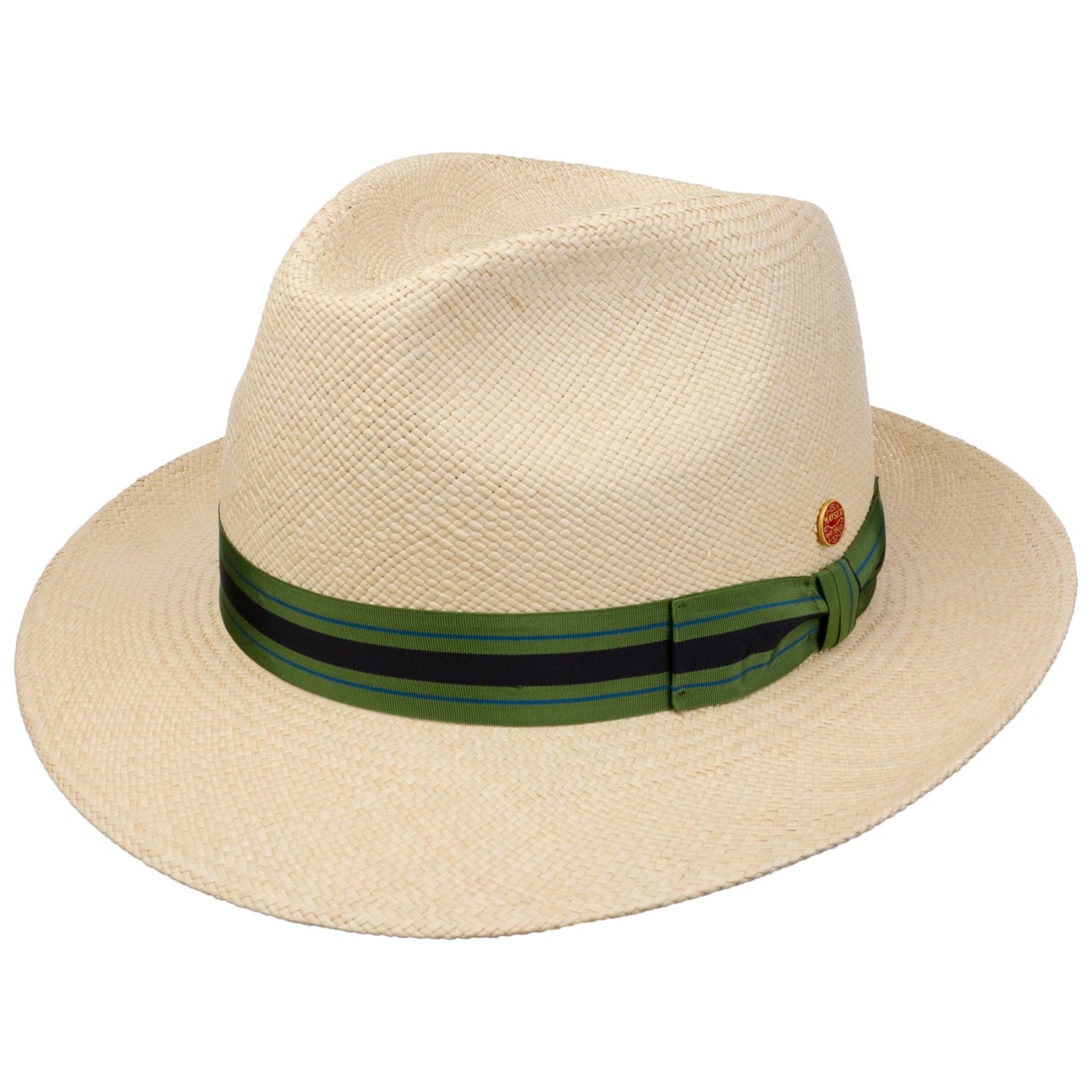 mayser-albenga-green-stripes-panamahut-herren image 3