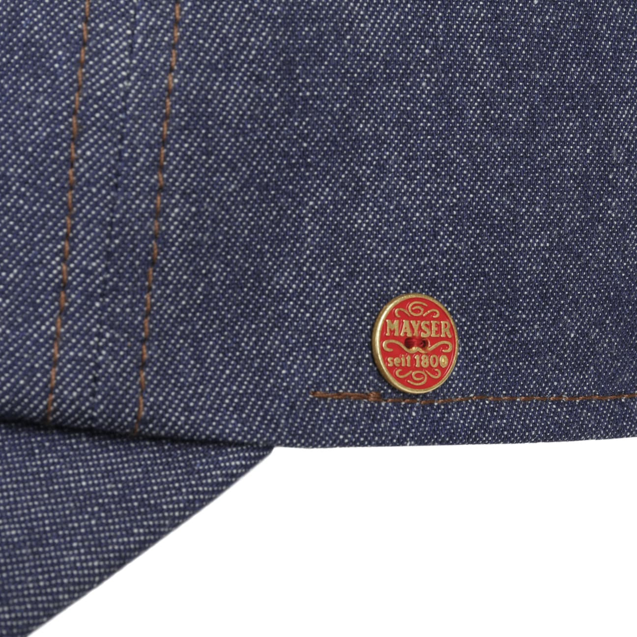mayser-classic-denim-cap-baseballcap-aus-baumwolle image 7