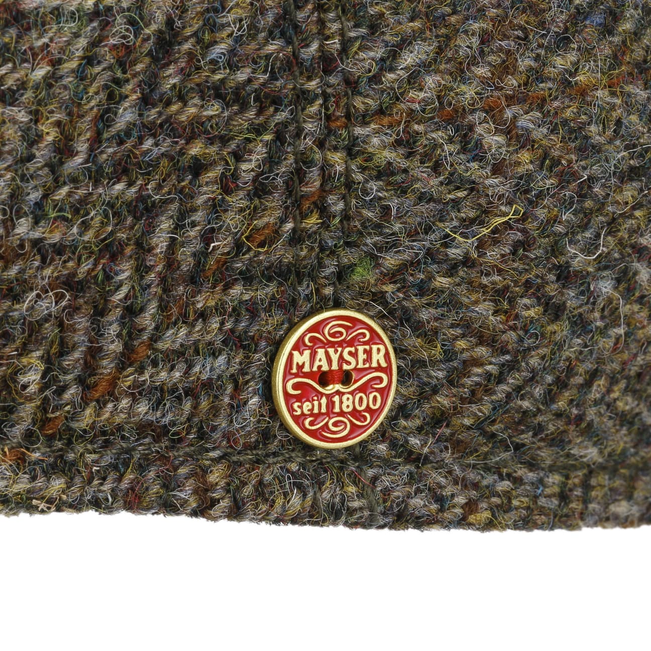 mayser-sidney-plus-harris-tweed-flatcap-schurwoll-flatcap-fischgrat image 5
