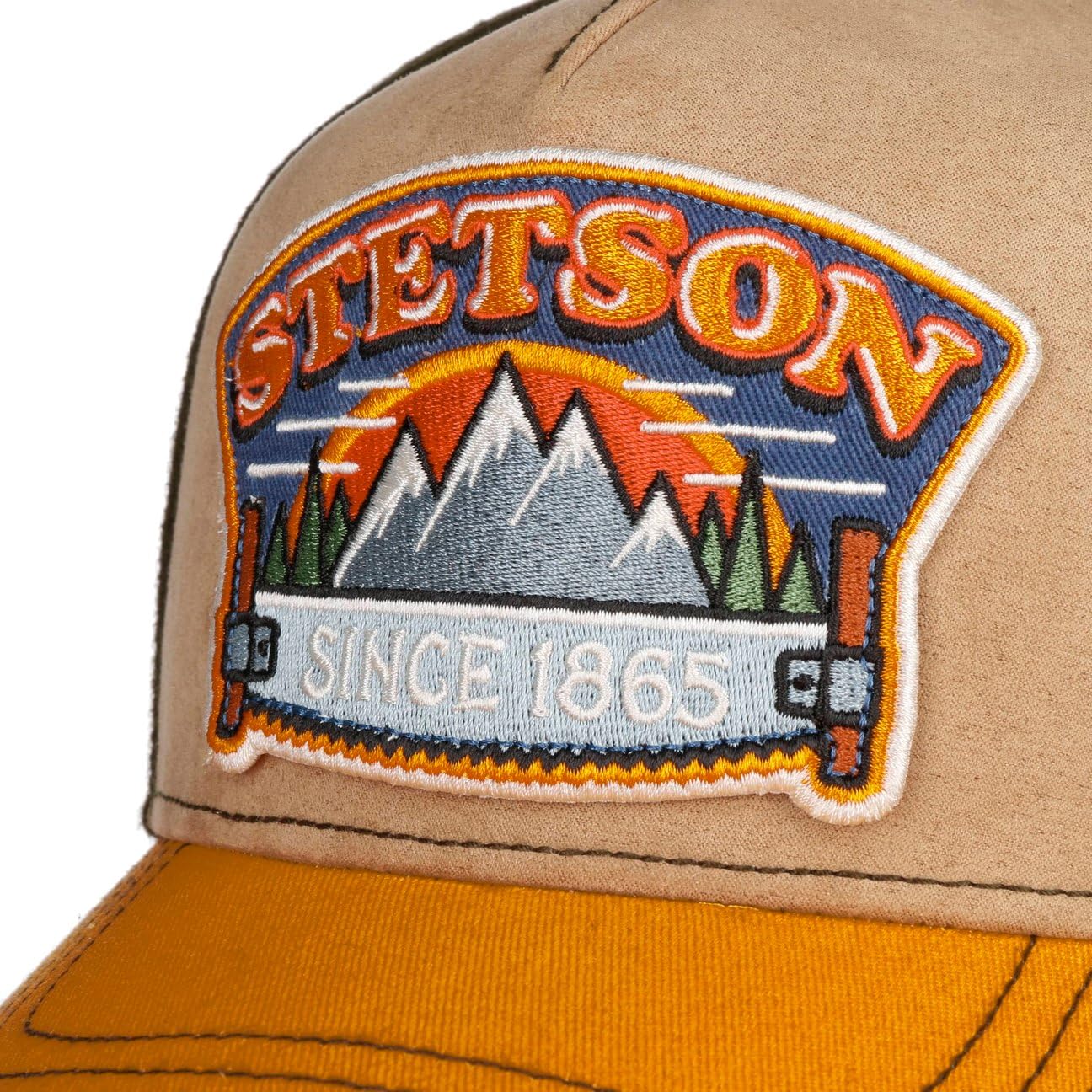 stetson-hacksaw-trucker-cap-baumwolle-verstellbar-unisex image 7