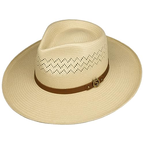 stetson-salcott-outdoor-toyo-strohhut-naturfarbener-sonnenhut-mit-lederband image 6