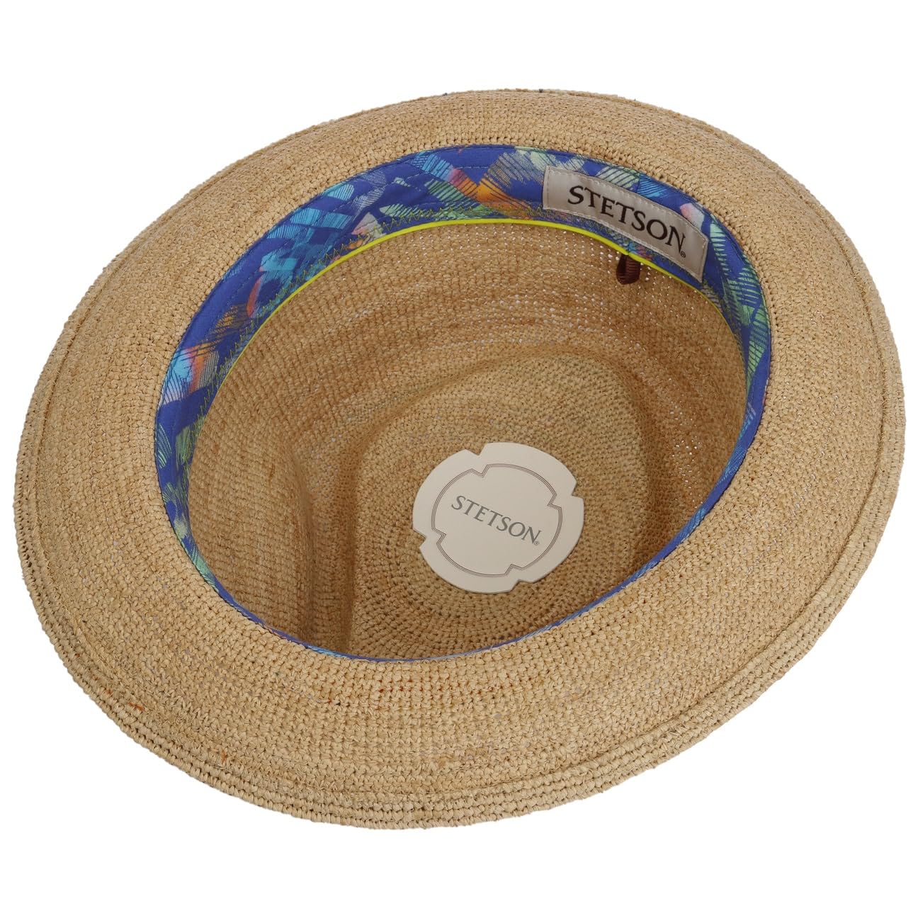 stetson-player-strohhut-raffiastroh-mit-kordelgarnitur-damen-herren-sommer image 4