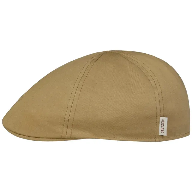 stetson-texas-hertford-flatcap-baumwolle-einfarbig-uv-schutz-40 image 1