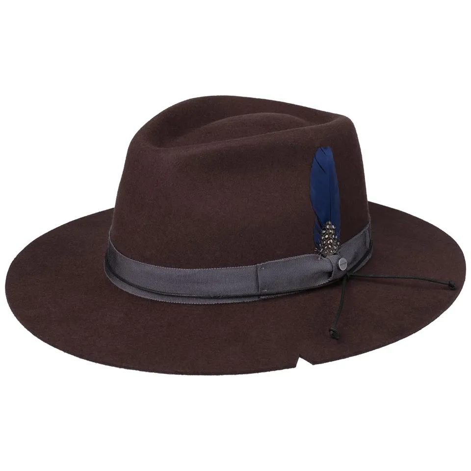 stetson-lerdano-outdoor-wollfilzhut-mit-ripsband-und-feder image 1