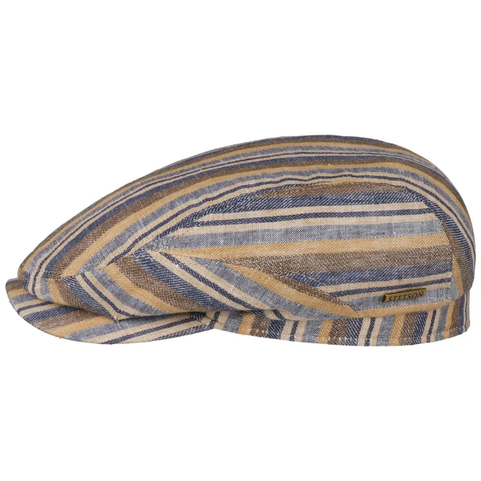 stetson-sacota-driver-flatcap-aus-100-leinen-mit-5-cm-schirm-made-in-eu-sommer image 1