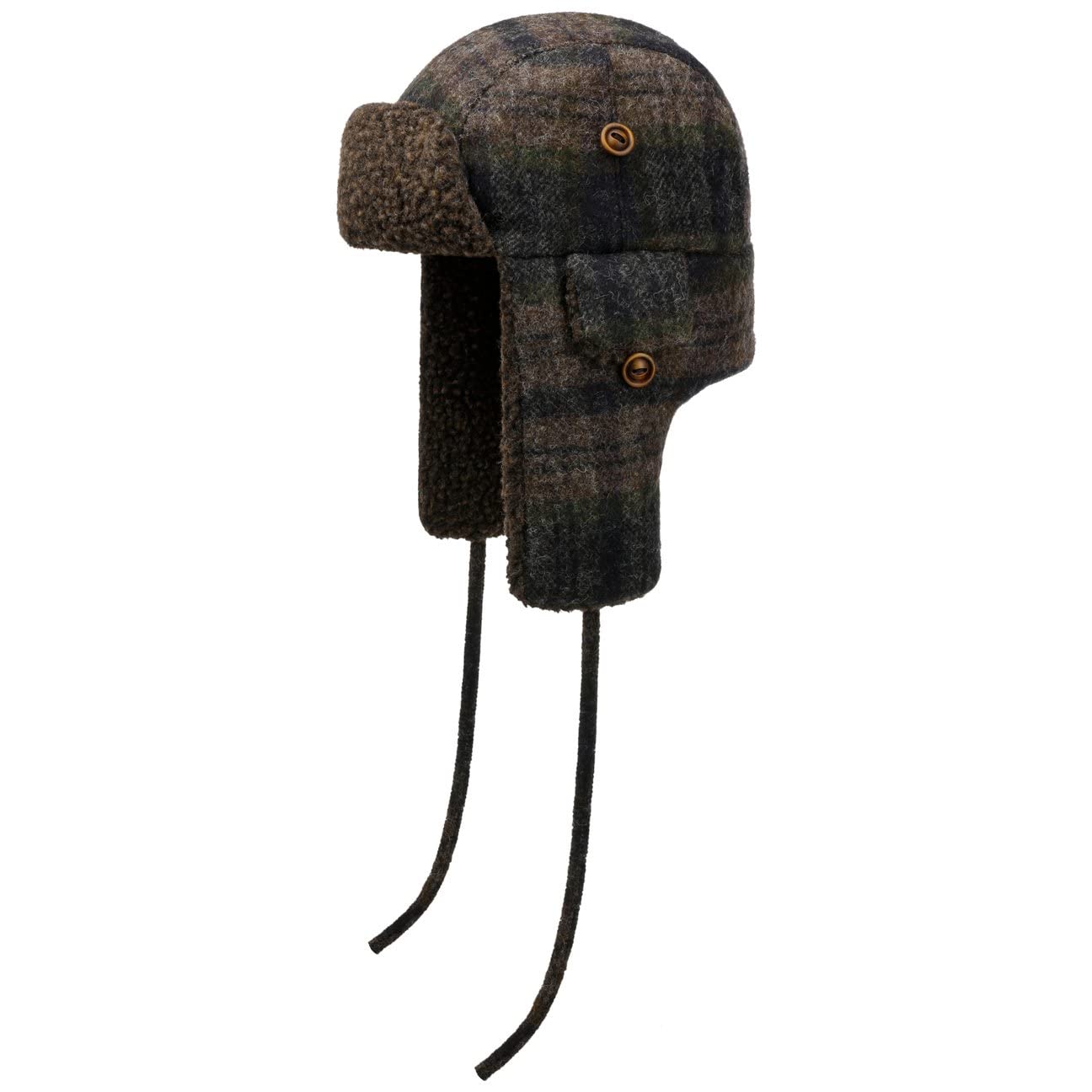 stetson-beeswax-fliegerm-tze-pilotenm-tze-aus-shetlandwolle-mit-ohrenklappen-her image 1