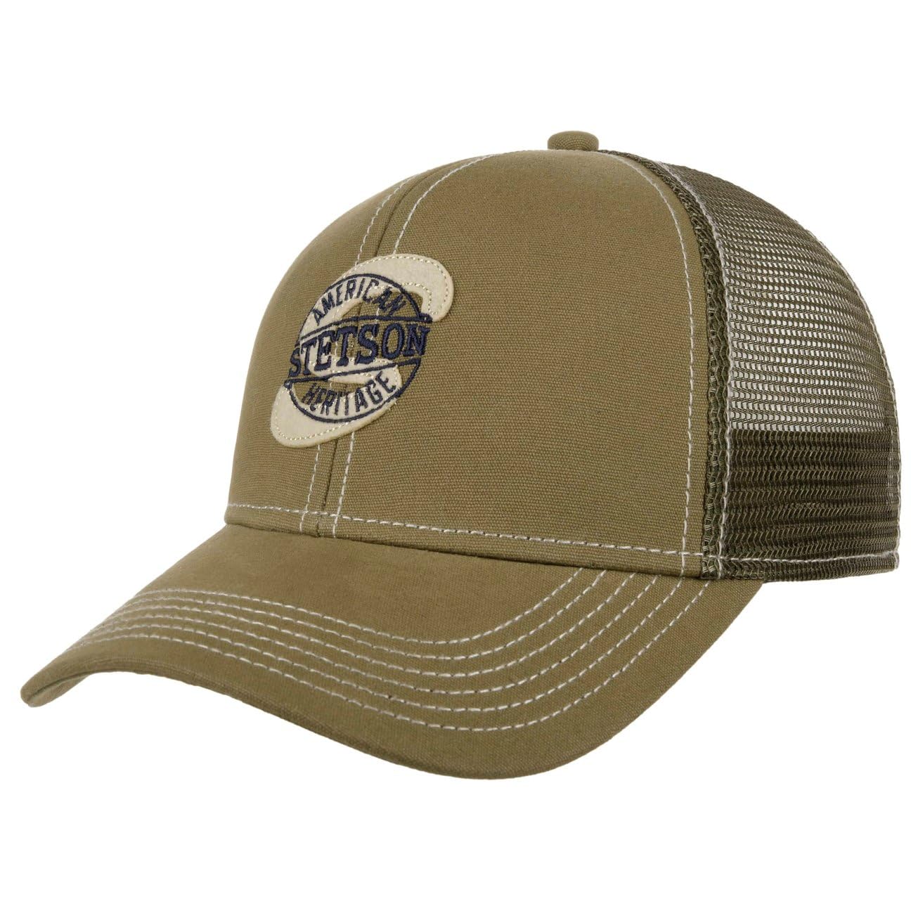 stetson-stamp-trucker-cap-basecap-snapback-herren-baumwolle image 1