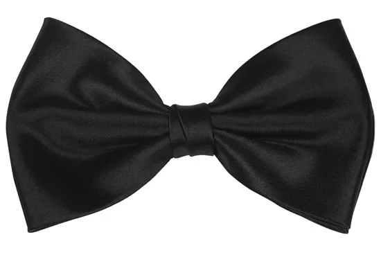ascot-schleife-uni-satin-schwarz-fertigfliege-36-46-cm image 1