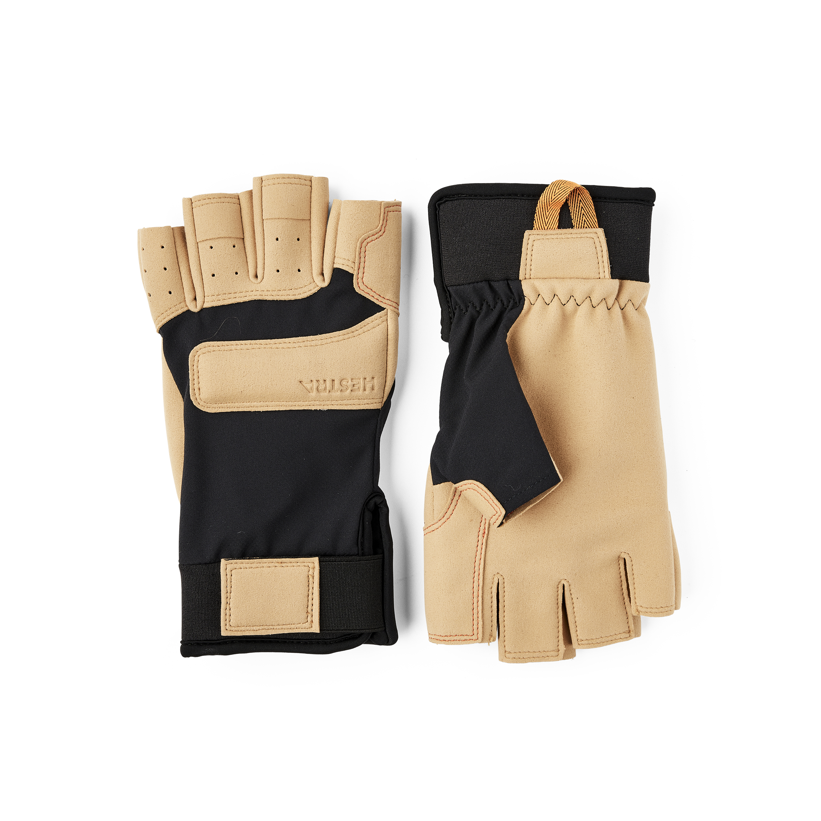 hestra-climbers-duratan-short-5-finger-kletterhandschuh-halbfinger image 1