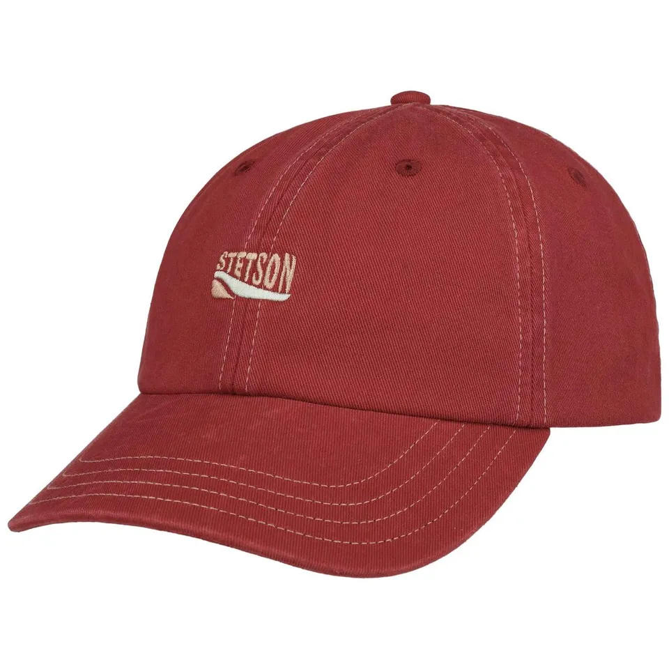 stetson-contrast-stitch-dad-hat-6-panel-baseballcap-unisex image 1