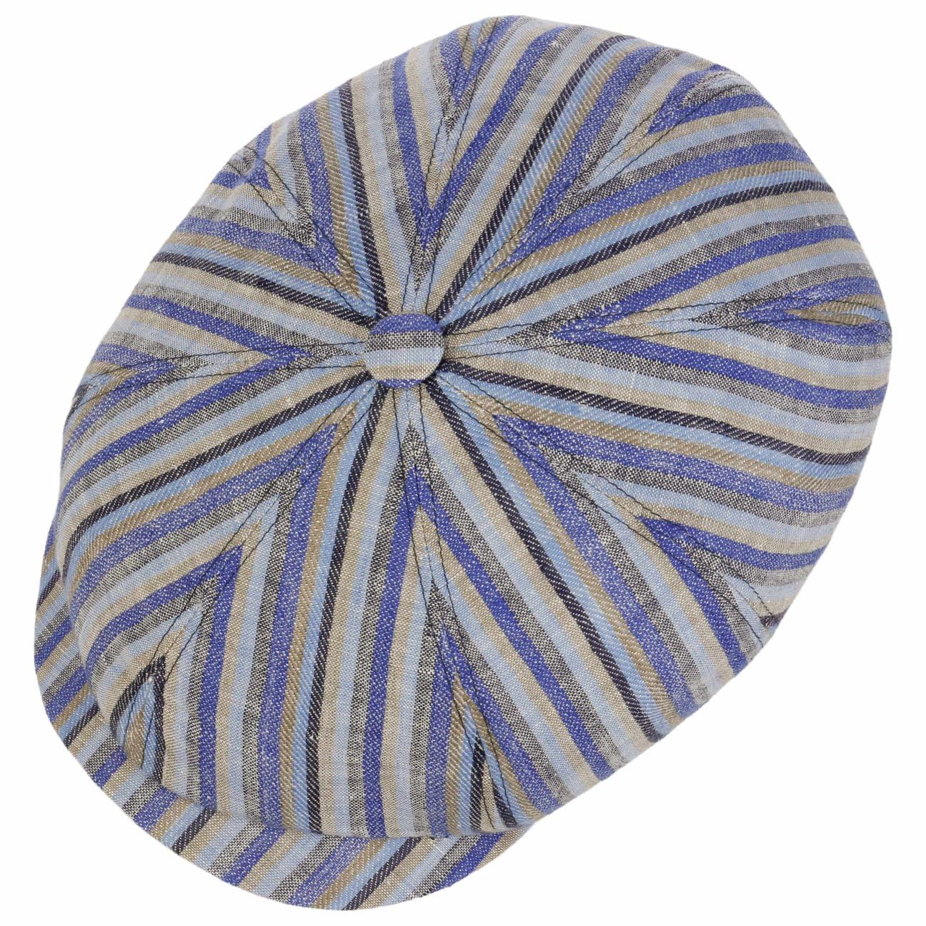stetson-hatteras-flatcap-schirmm-tze-gestreift-aus-leinen-made-in-eu image 2