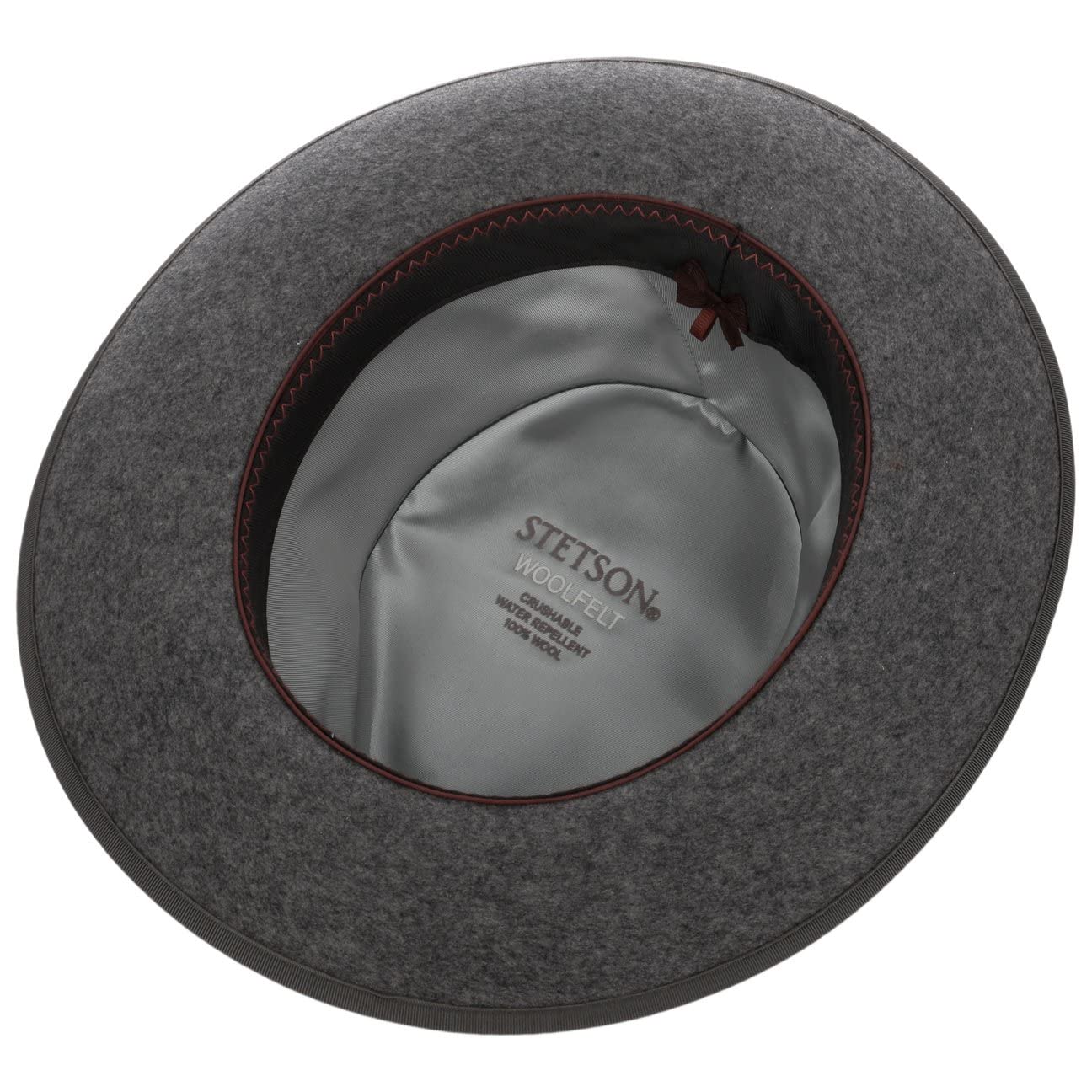 stetson-tarvenco-fedora-wollhut-player-stil-mit-feder-herren image 3