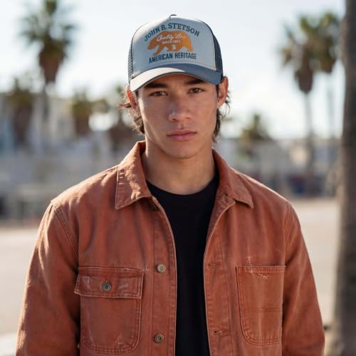stetson-jbs-bear-trucker-cap-herren-snapback-baseballcap-mit-mesh-einsatz-und-st image 8