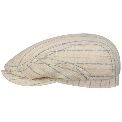 stetson-ledford-driver-flatcap-gestreift-baumwolle-leinen image 7
