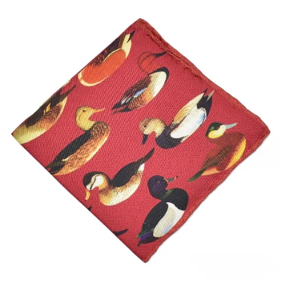 hemley-einstecktuch-seide-enten-weinrot-30-x-30-cm image 1