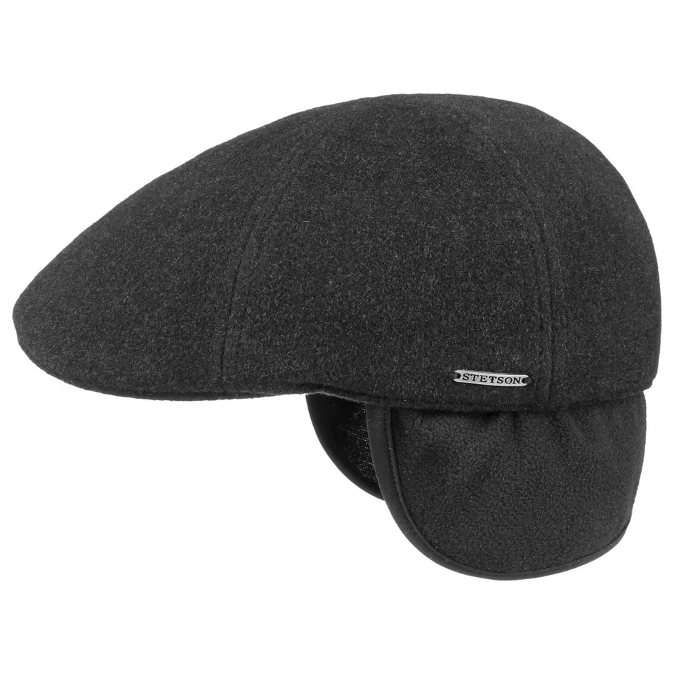 stetson-texas-wool-flatcap-mit-ohrenklappen-wolle-kaschmir-fleece image 1