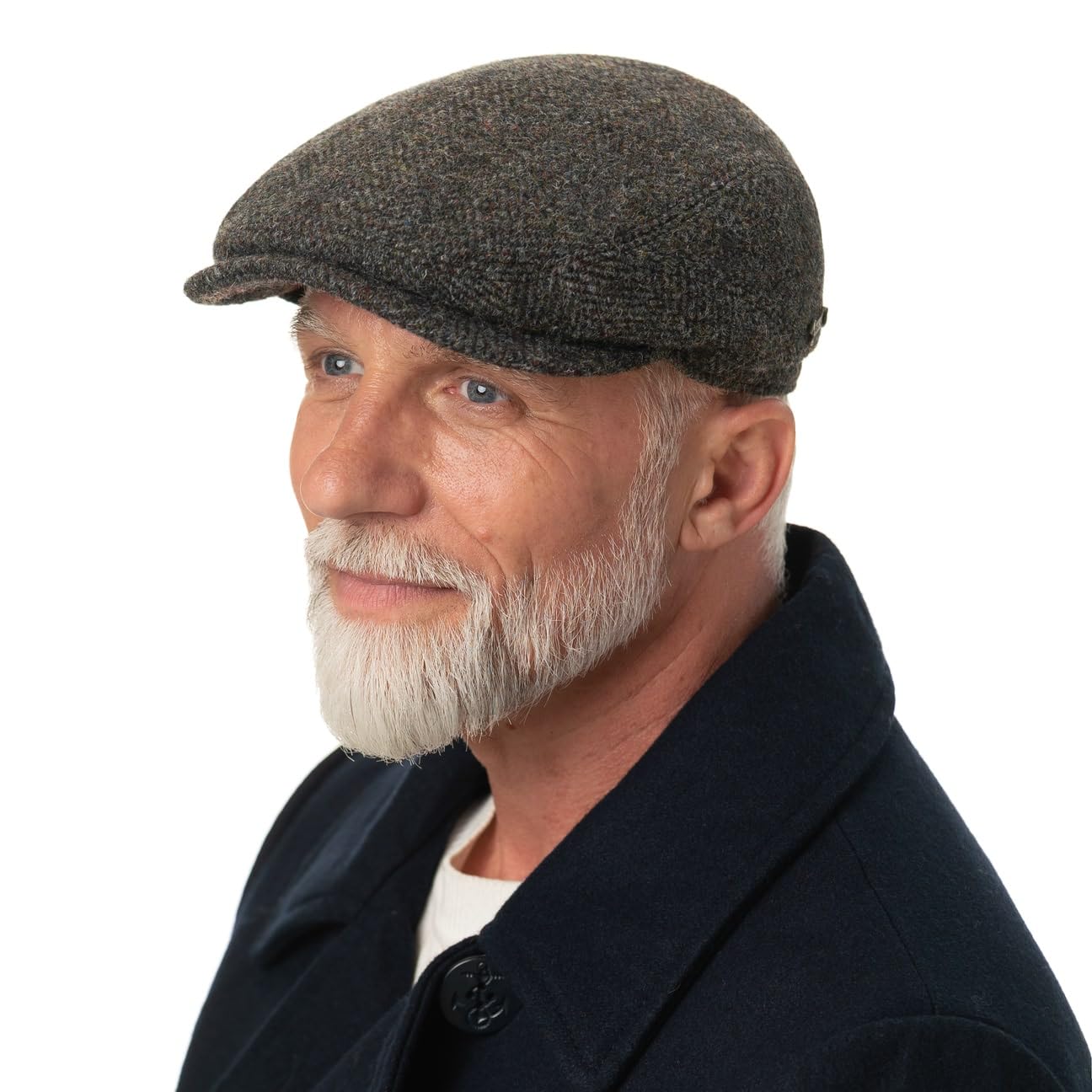 stetson-harris-tweed-driver-flatcap-meliert-made-in-eu-herren image 2