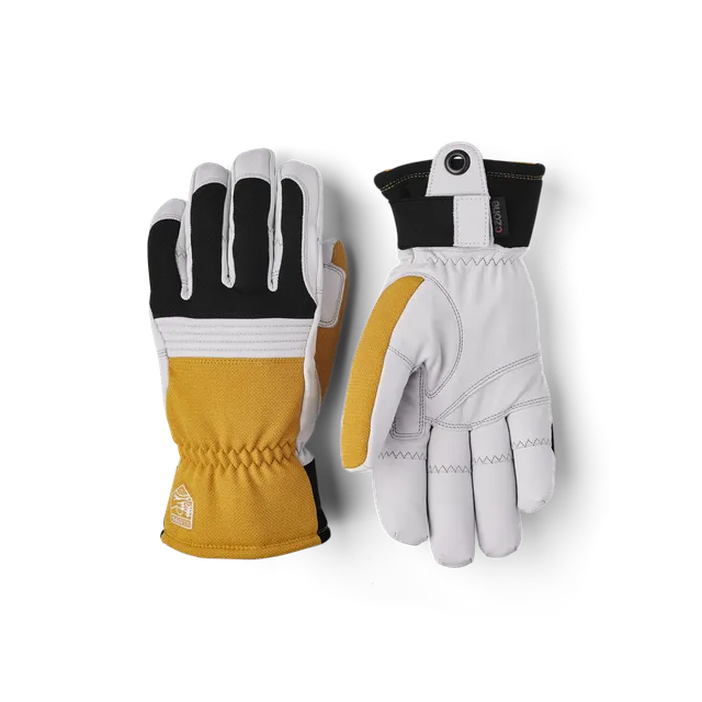 hestra-couloir-5-finger-skihandschuhe-ziegenleder-czone image 1
