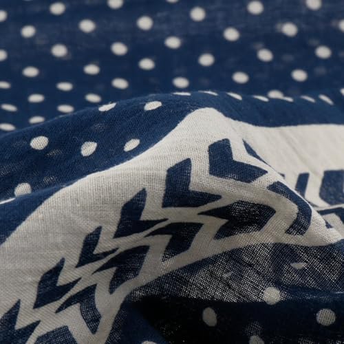stetson-abstract-geometric-bandana-schal-aus-baumwolle-unisex image 8