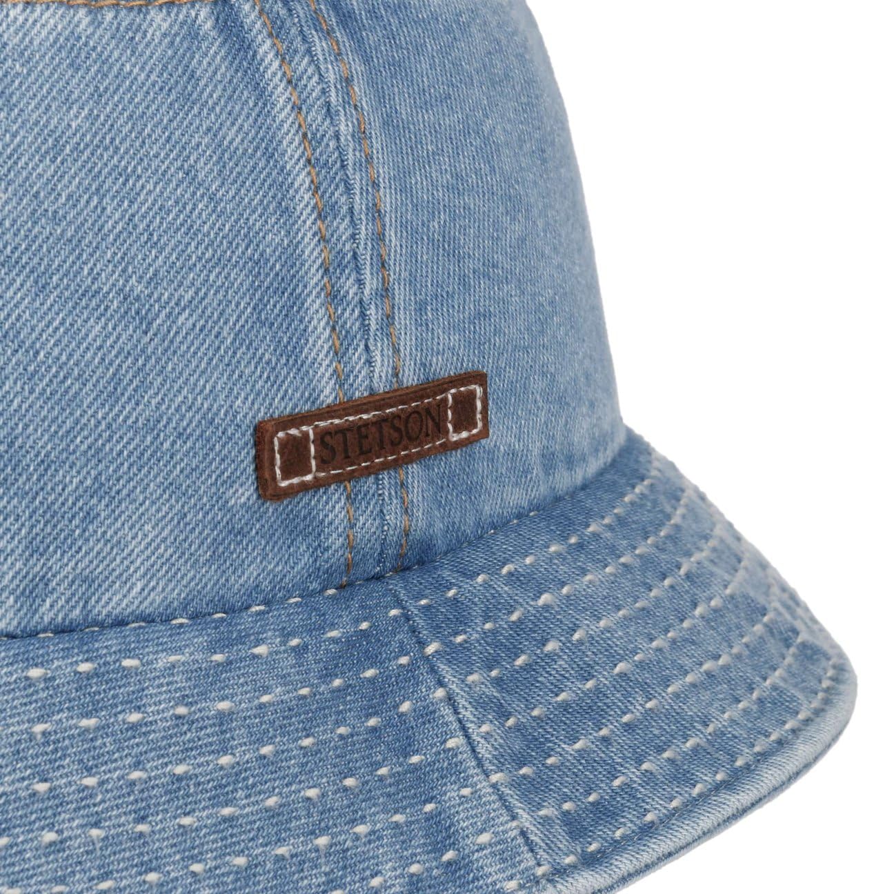 stetson-denim-barista-bucket-hat-packable-fischerhut-aus-baumwolle-f-r-herren image 3