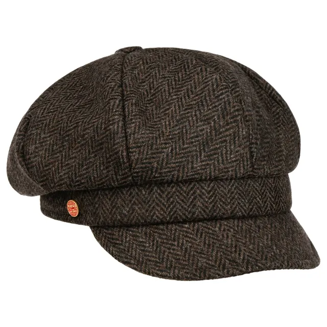 mayser-cia-classic-herringbone-ballonm-tze-mit-schirm image 1