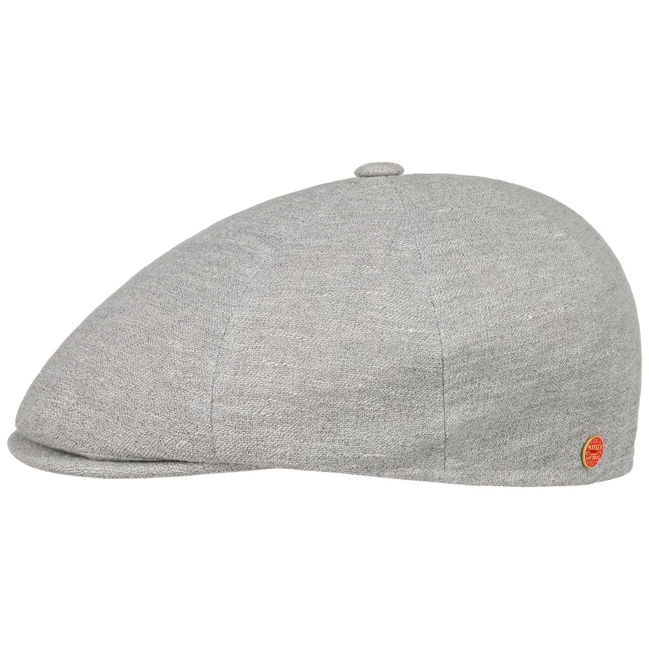 mayser-wallace-leinen-flatcap-schieberm-tze-meliert image 6