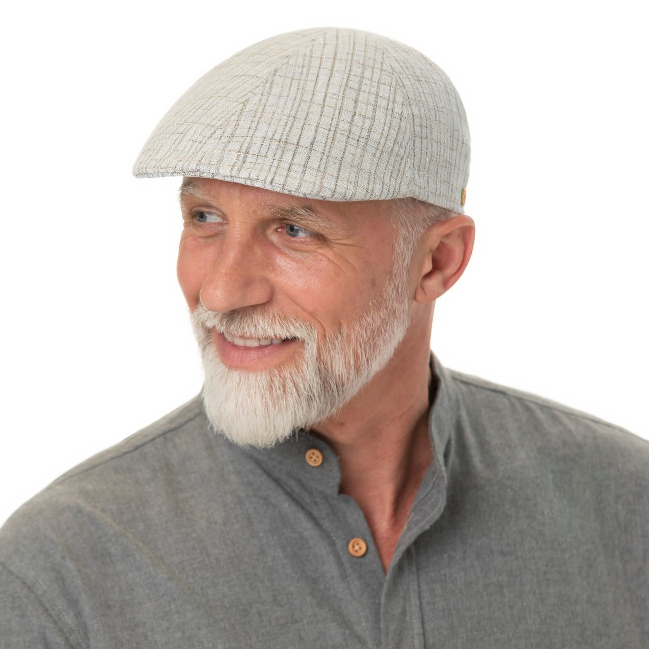 mayser-paddy-cipriota-flatcap-leinen-flatcap-mit-6-panel-schnitt image 1