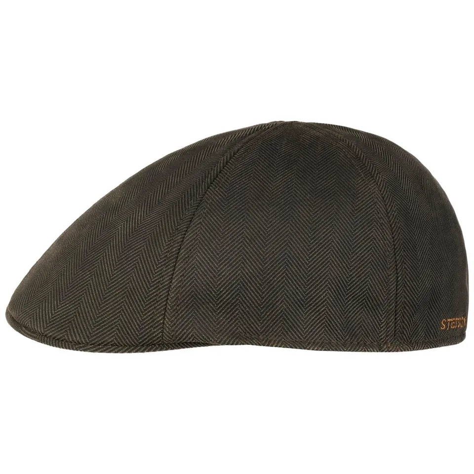 stetson-herringbone-duck-flatcap-herren-vintage-fischgr-t-mit-fleece-futter image 1
