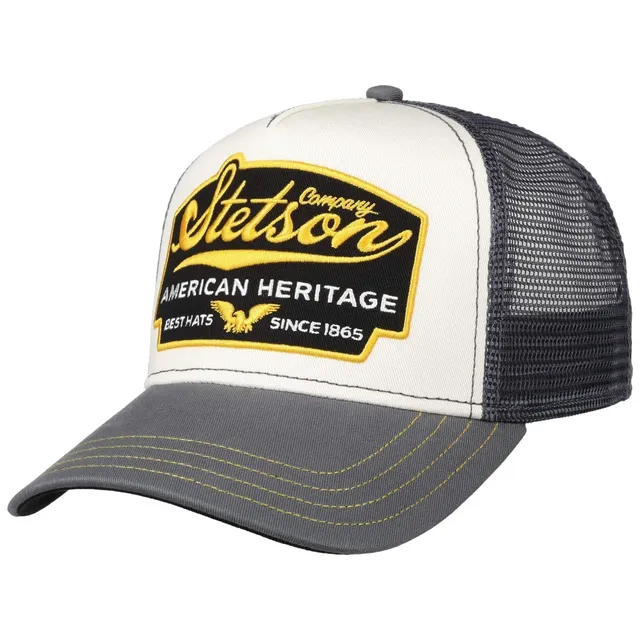 stetson-american-heritage-trucker-cap-snapback-mit-mesh image 1