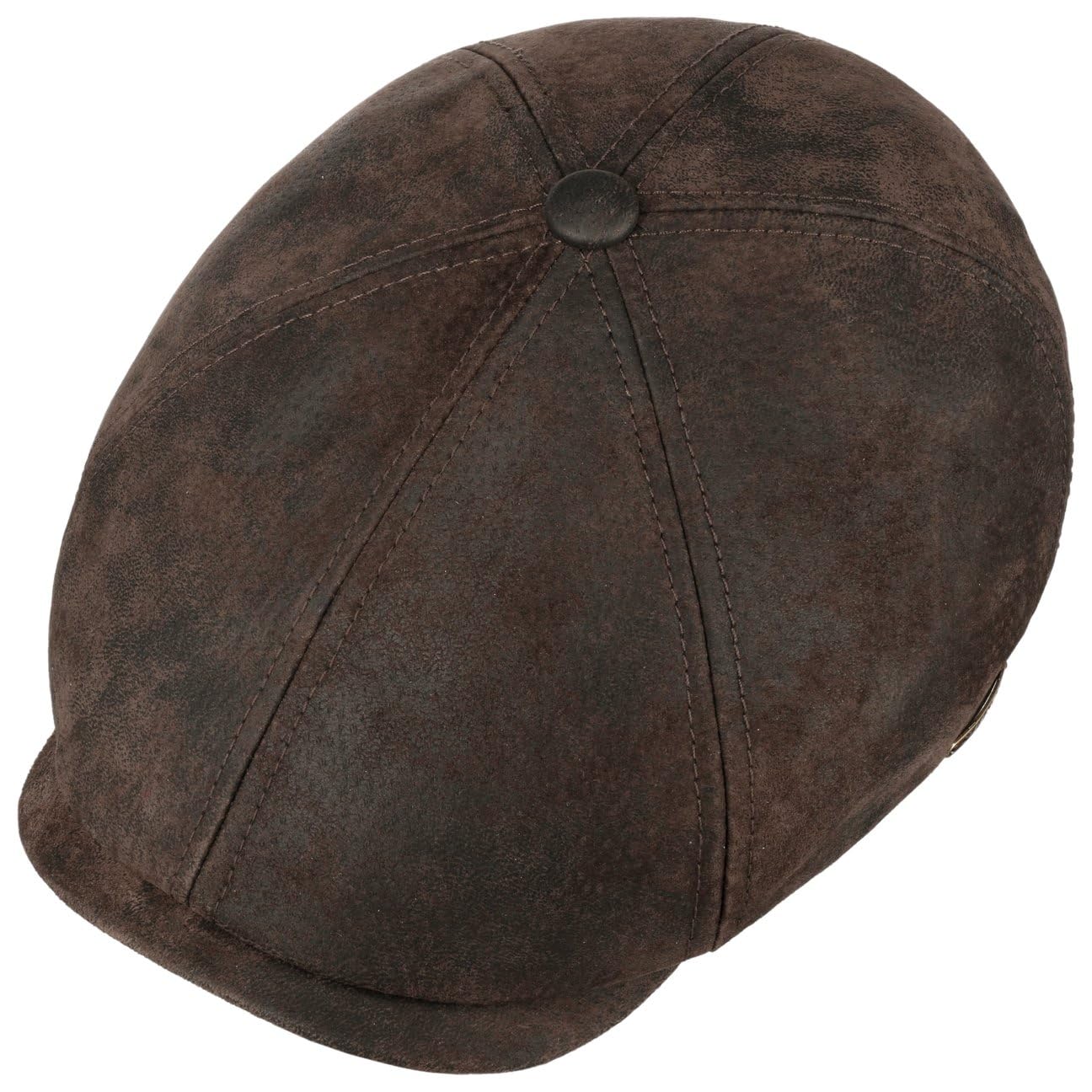 stetson-mccook-vintage-schirmm-tze-unisex-leder-flatcap-aus-schweinsleder image 4