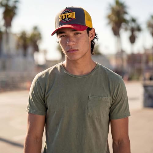 stetson-rocking-your-world-trucker-cap-herren-baumwolle-mesh-snapback image 8