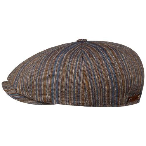 stetson-stripe-barista-8-panel-flatcap-schirmm-tze-gestreift-mehrfarbig-made-in- image 5