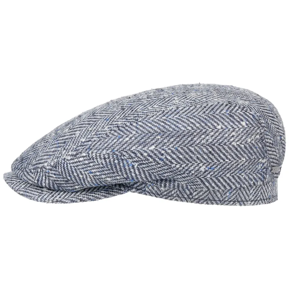 stetson-new-herringbone-flatcap-seide-schurwolle-made-in-germany-herren image 1
