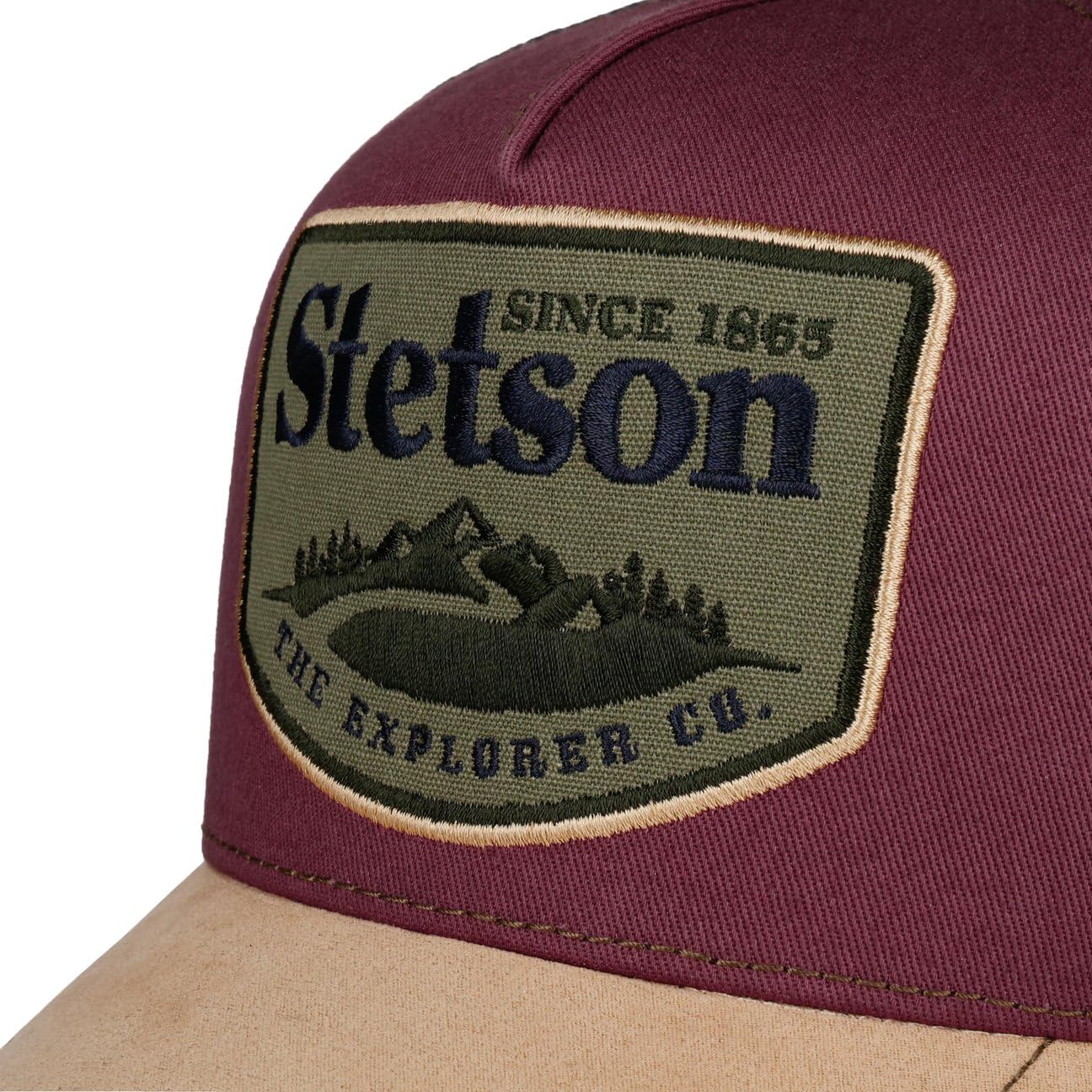 stetson-the-explorer-co-truckercap-snapback-mesh-baumwolle image 7