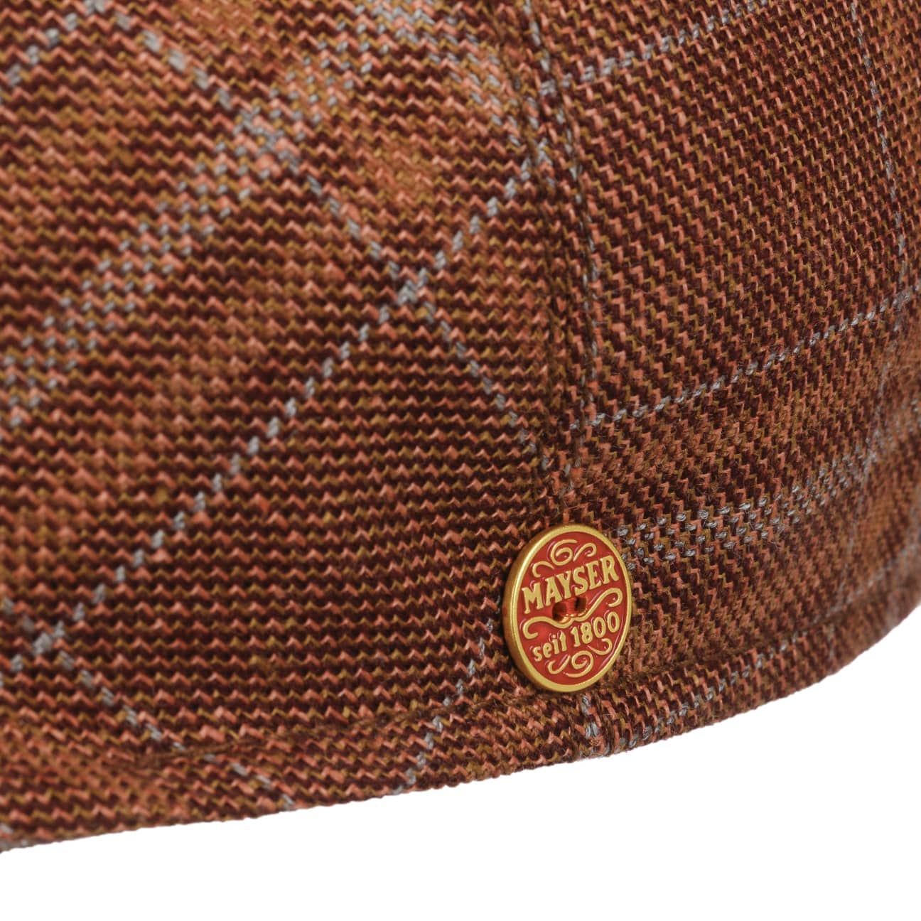 mayser-sidney-flatcap-leinen-schurwolle-karo-schieberm-tze image 4