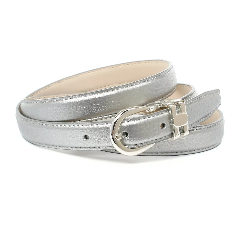 anthoni-crown-lederg-rtel-damen-silber-schmal-13hts-2-0-cm image 1