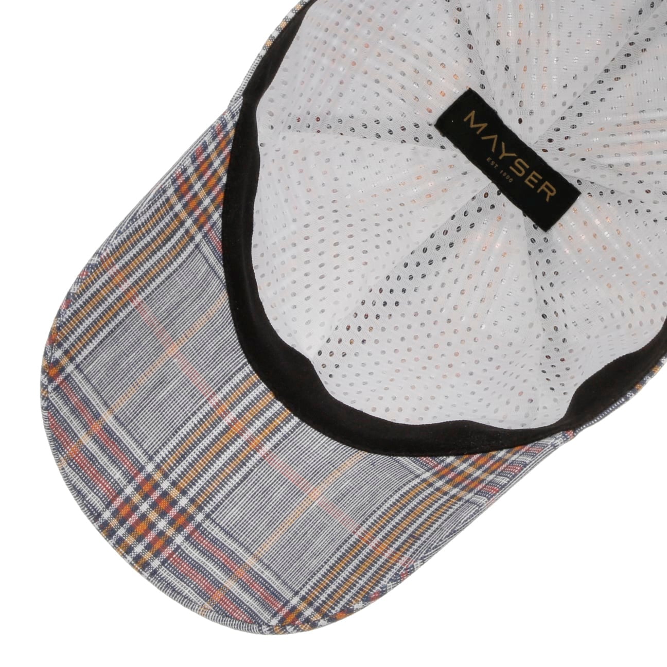 mayser-jim-superior-coolmax-cap-karo-basecap-verstellbar image 3
