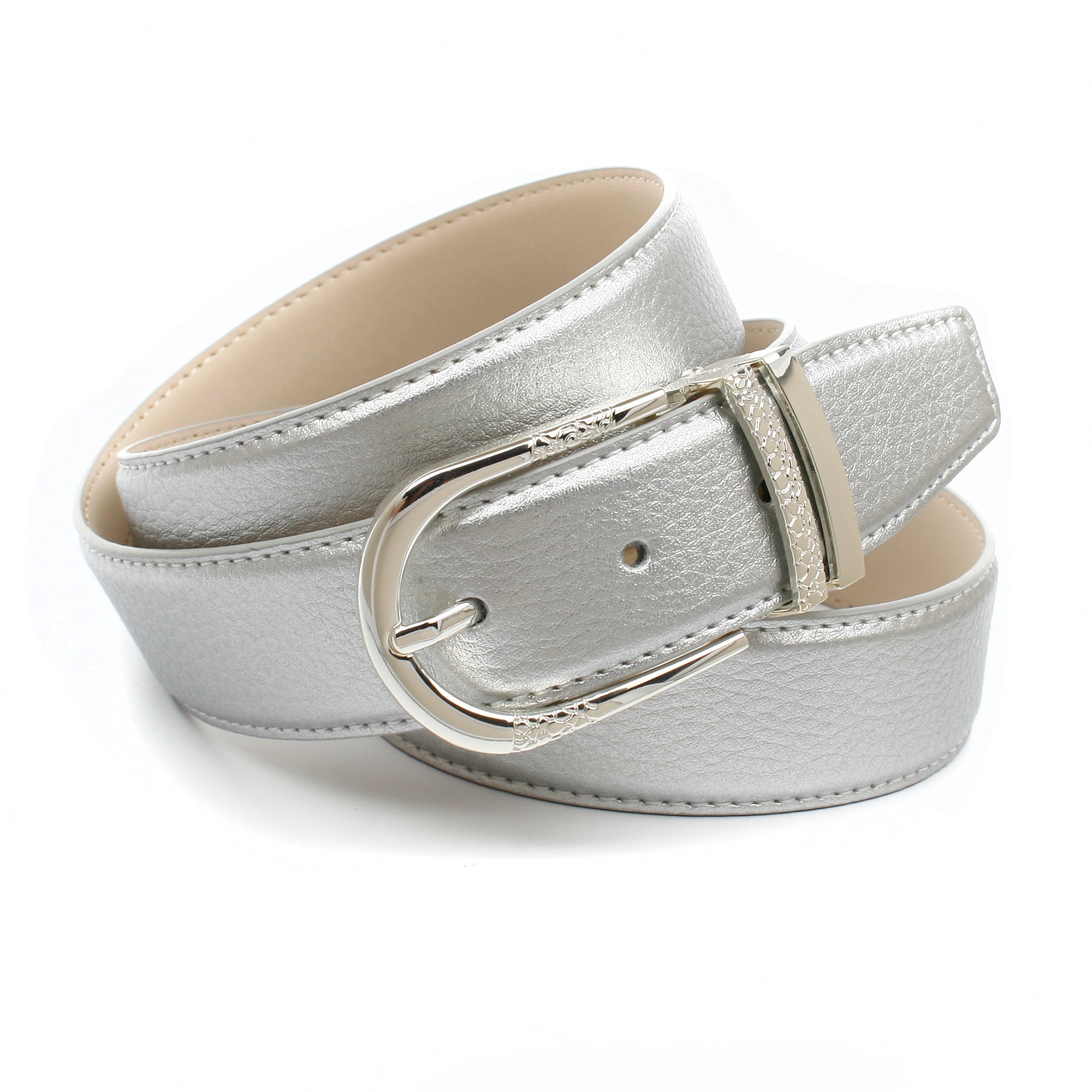 anthoni-crown-lederg-rtel-damen-3-4-cm-silber-hirschpr-gung-13wts image 1