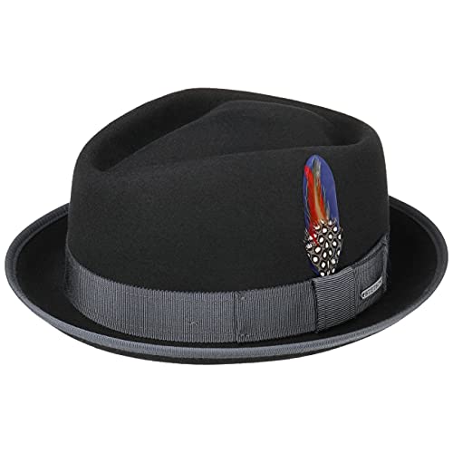 stetson-hulett-diamond-pork-pie-wollhut-mit-kaschmir-anteil-und-ripsband image 5