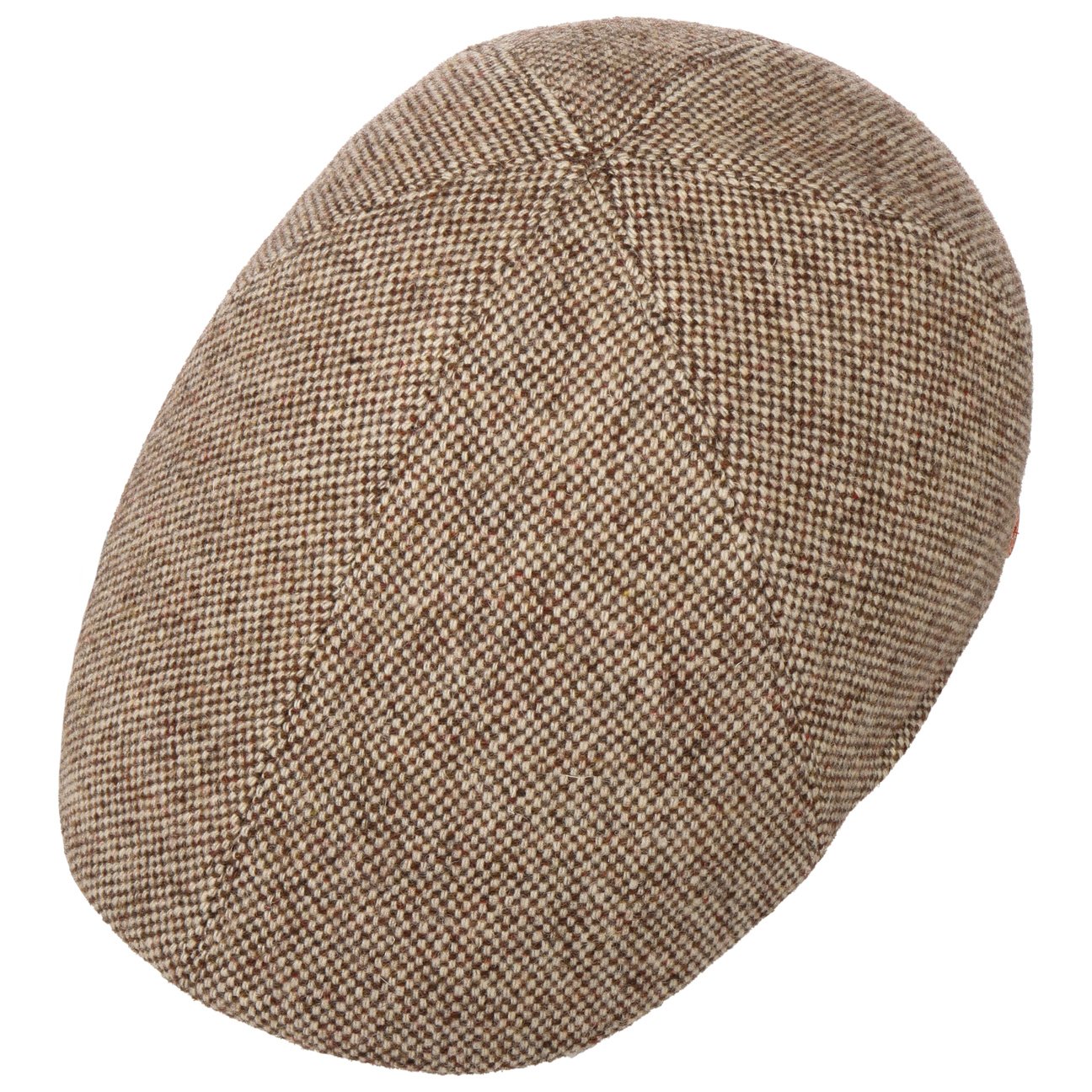 mayser-classic-tweed-flatcap-woll-flatcap-mit-baumwollfutter image 3